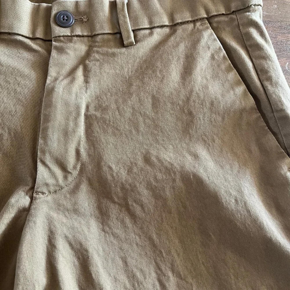GAP Slim Stretch Modern Khakis in Brown Size 32x30 (True Waist 34